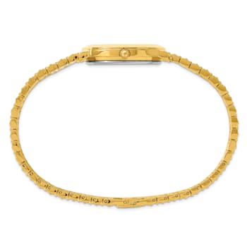 Mens Charles Hubert Satin Gold-finish Brass 32mm Watch
