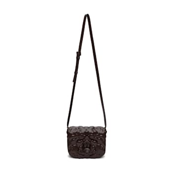 Valentino Garavani Atelier Bag 03 Rose Edition Brown Leather Crossbody Bag