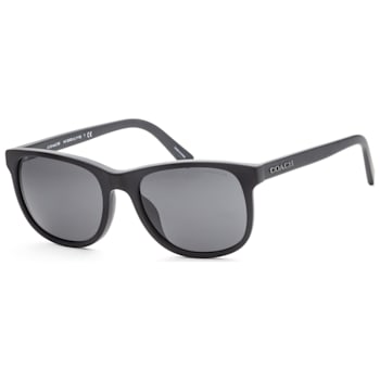 Coach Women's Fashion 55mm Black Sunglasses | HC8283U-500287