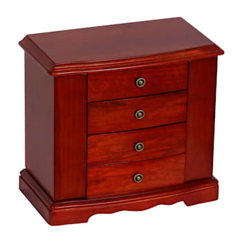 Mele and Co Harmony Wooden Musical Jewelry Box