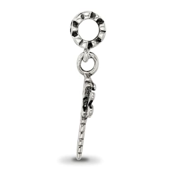 Sterling Silver Dragonfly Dangle Bead