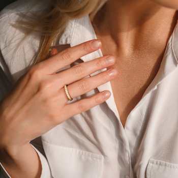 Peridot 10K Yellow Gold Ring 1.24ctw