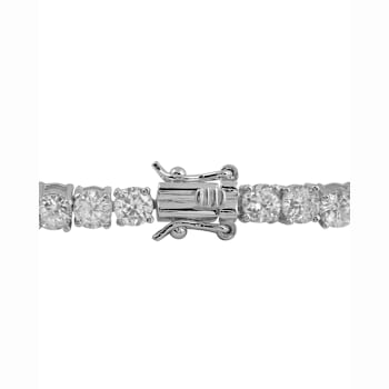 CZ Tennis Bracelet In Sterling Silver