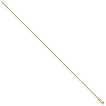 14k Yellow Gold Forzantine Cable Link Bracelet