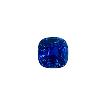 Sapphire Loose Gemstone Unheated 9.6mm Cushion 6.01ct