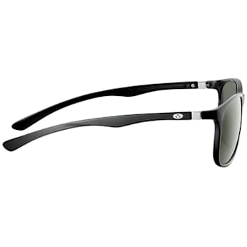 Flying Fisherman Una Polarized Sunglasses Black Frame/Smoke Lens