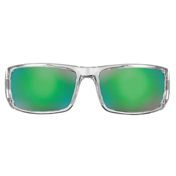 Flying Fisherman Morocco Polarized Sunglasses Crystal Frame/Amber Green
Mirror Lens