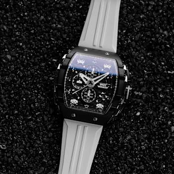 Nubeo Magellan Chronograph Space Invaders White Stainless Steel Band
Limited Edition Watch