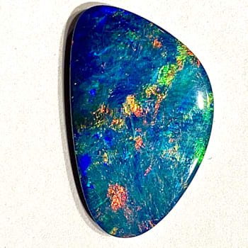 Opal on Ironstone 26x16mm Free-Form Doublet 14.54ct