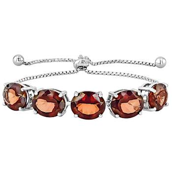 Red Labradorite Bolo Bracelet In Sterling Silver 13.40ctw