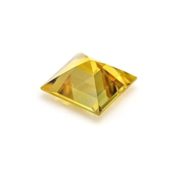 Montana Yellow Sapphire Loose Gemstone 3.75mm Square 0.29ct