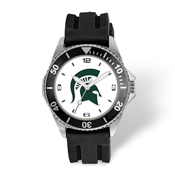 LogoArt Michigan State University Collegiate Gents Watch