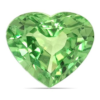 Tsavorite 9.4x8.2mm Heart Shape 2.68ct