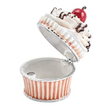 CHERRY ON TOP Cupcake Trinket Box