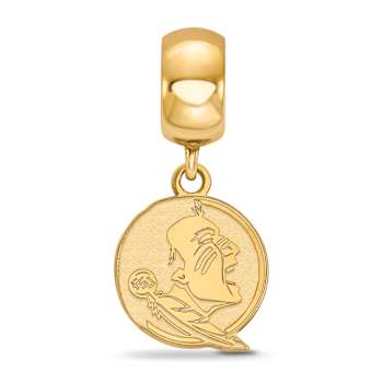 14K Yellow Gold Over Sterling Silver LogoArt Florida State University
Small Dangle Bead