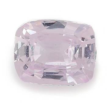 Orange Sapphire Unheated 6.7x5.3mm Cushion 1.13ct