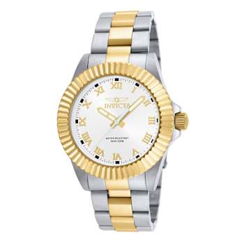 Invicta Pro Diver 44mm White Dial Stainless Steel Band Quartz Watch