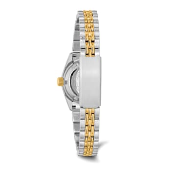 Ladies Charles Hubert IP-plated Two-tone 26mm Off White Dial Watch
