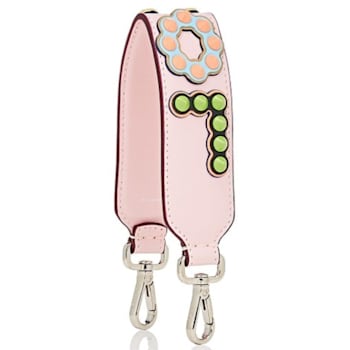 Fendi Mini Handbag Strap You Pink Peonia Multicolor "LOVE"
Studded Leather