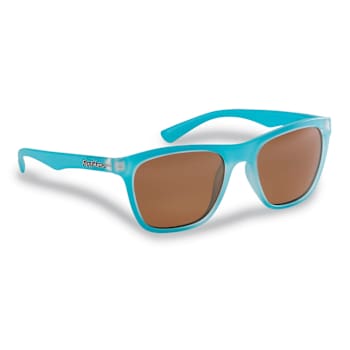 Flying Fisherman Fowey Polarized Sunglasses Azure Frame/Copper Lens