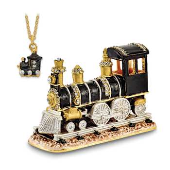 AXEL Steam Engine Trinket Box