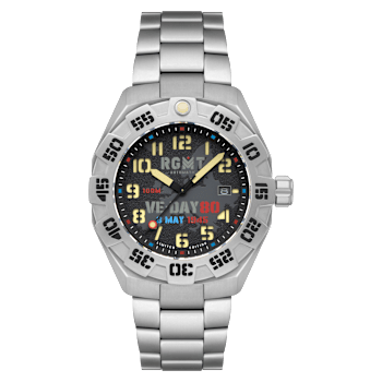 RGMT Field Master Automatic Ve-Day 80th White Stainless Steel Band
Limited Edition Watch