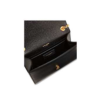 Yves Saint Laurent Kate Small Chain Bag w Tassel Grain de Poudre
Embossed Leather