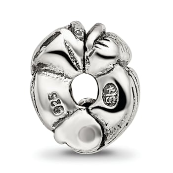Sterling Silver Owl Clip Bead
