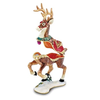 RUFUS Reindeer Trinket Box