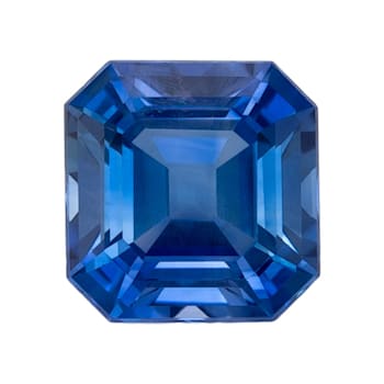 Sapphire Loose Gemstone 5mm Emerald Cut 0.78ct