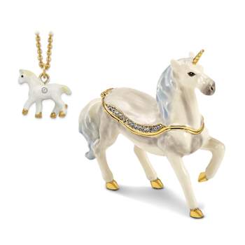 SUNNY Enchanted Unicorn Trinket Box
