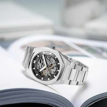 Thomas Earnshaw Discovery Drake Skeleton Automatic