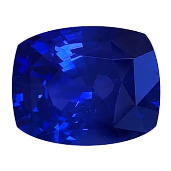 Sapphire Loose Gemstone Unheated  13.5x10.7mm Cushion 10.01ct