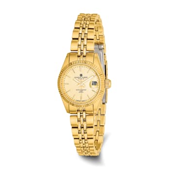Ladies Charles Hubert IP-plated Champagne Dial Watch