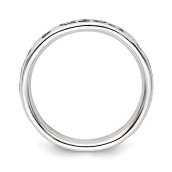 Sterling Silver Stackable Expressions Expressions Polished Enameled
Faith Ring