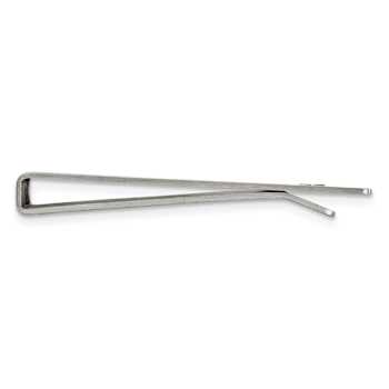 Stainless Steel Brushed and Polished Bracelet, Money Clip and Key Ring Set