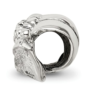 Sterling Silver Snail Bead