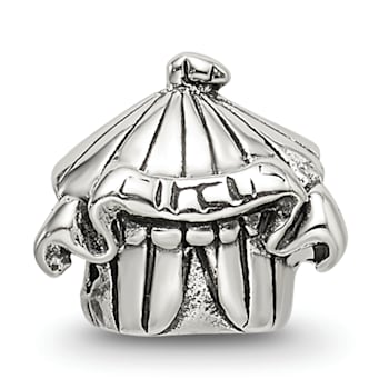 Sterling Silver Kids Circus Tent Bead