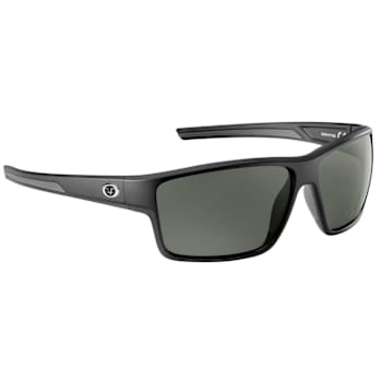 Flying Fisherman Mojarra Polarized Sunglasses Matte Black Frame/Smoke Lens