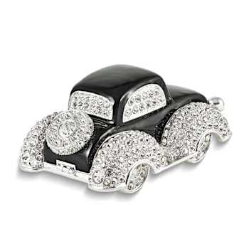 DEAN Black and White Car Trinket Box