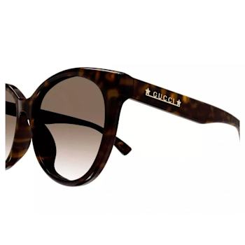 Gucci Havana Brown Frame / Brown Gradient Lens Sunglasses