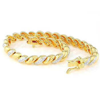 San Marco Link Diamond Bracelet