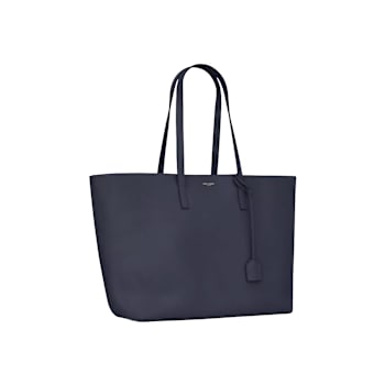 Yves Saint Laurent East-West Shopping Tote in Navy
