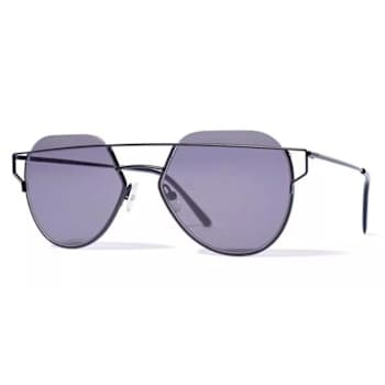 bob sdrunk Mercury Black Frame / Gray Lenses Sunglasses