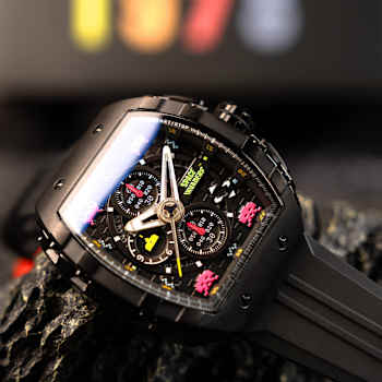 Nubeo Magellan Chronograph Space Invaders Black Stainless Steel Band
Limited Edition Watch
