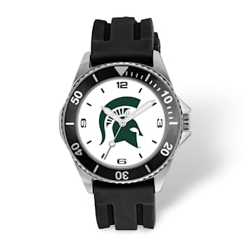 LogoArt Michigan State University Collegiate Gents Watch