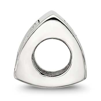 Sterling Silver Polished 2025 Graduation Bead