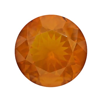 Fire Opal 24mm Round 34.00ct
