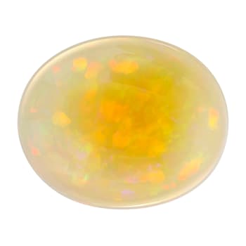 Ethiopian Opal 21.88x18.08mm Oval Cabochon 19.42ct