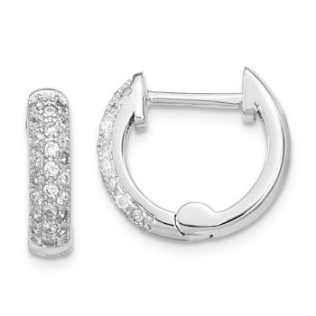 Rhodium Over Sterling Silver 7-8mm White/Black FWC Pearl Cubic Zirconia
Changeable Earring